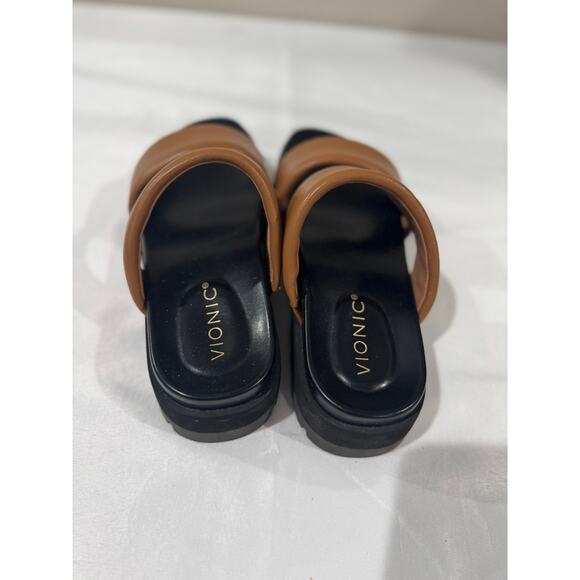 Vionic Modesto Two Strap Lug Sole Sandal Size 7.5 - Picture 5 of 7